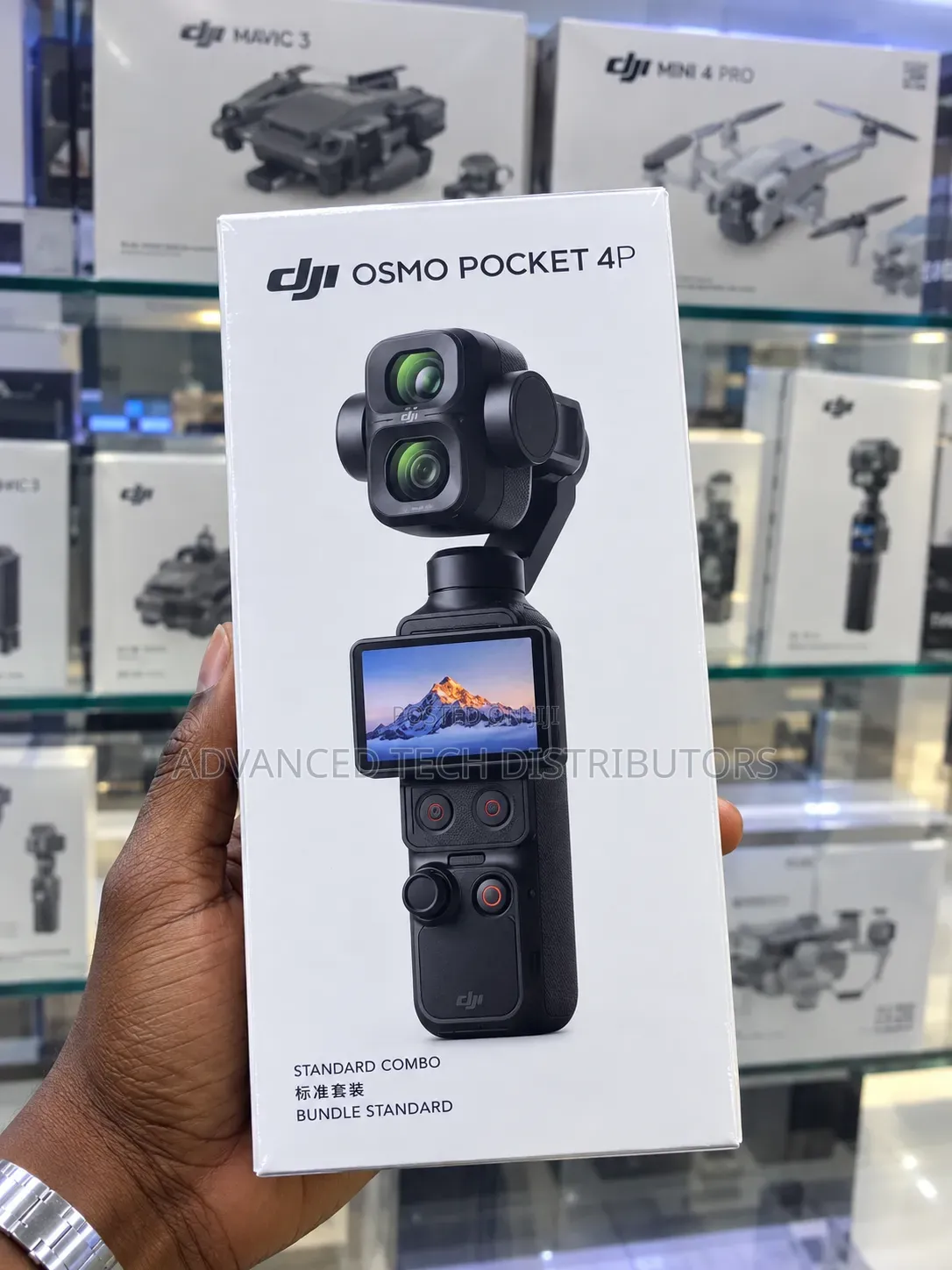 Dji Osmo Pocket 4p Standard Combo