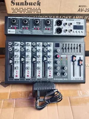 Original Yamaha 4 Channels Mixer With Equalizer,bluetooth,USB