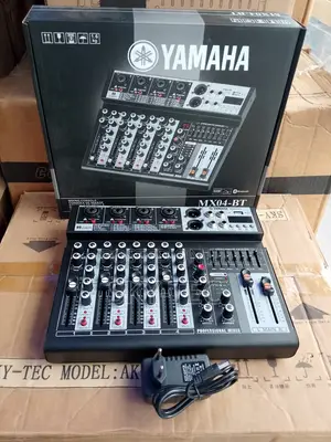 Original Yamaha 4 Channels Mixer With Equalizer,bluetooth,USB
