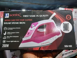 Sonik Solar Steam Pressing Iron- 200 Watts