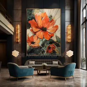 Canvass Wall Flowers Decor