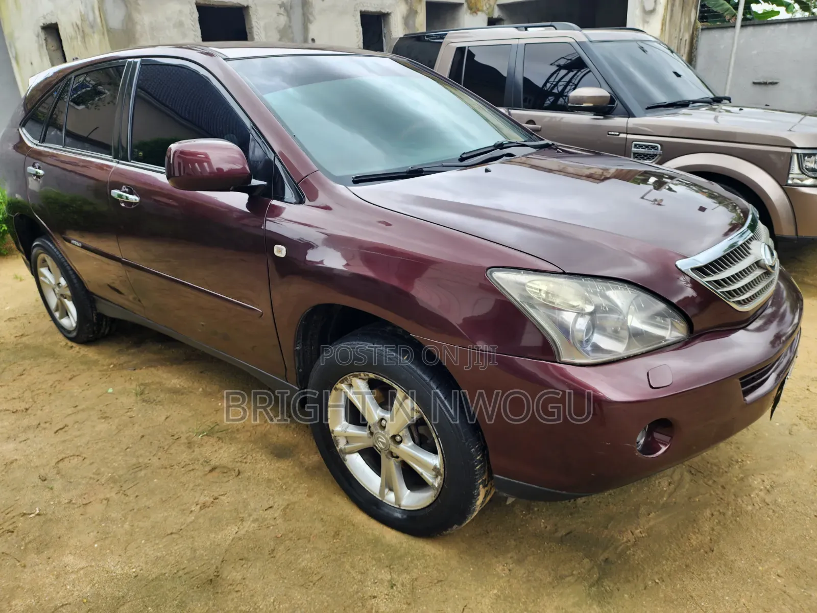 Lexus RX 2008 Red