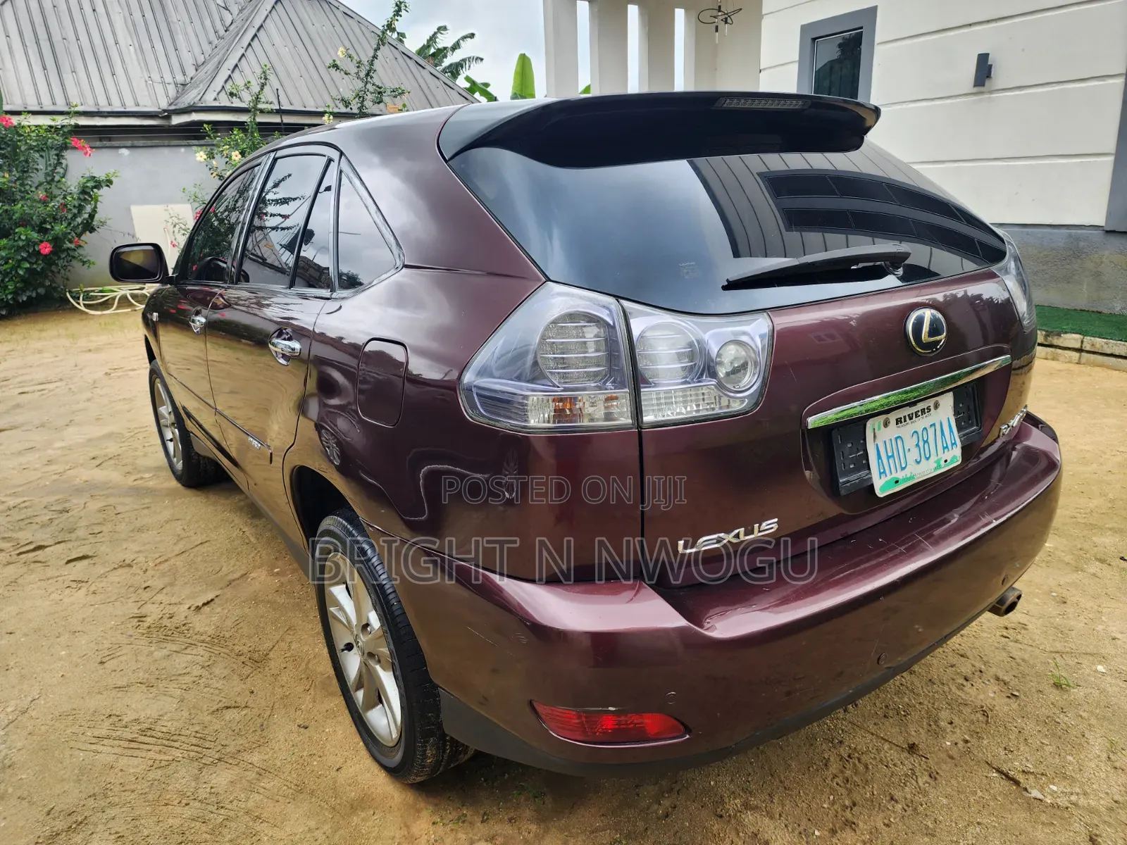 Lexus RX 2008 Red