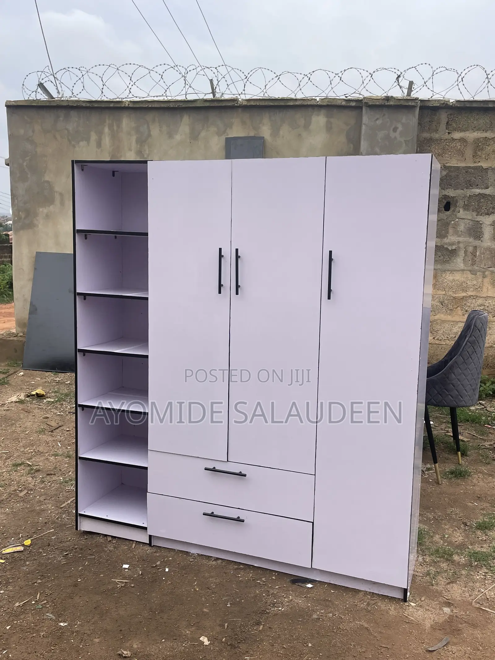 Wardrobe 3 Door With Bag Rick Big Size