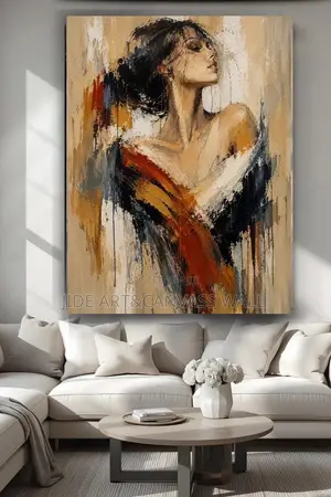 Abstract Oil Canvas Wall Arts Frame