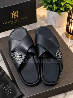 NY Leather Slippers