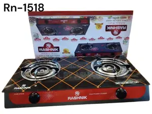 Rashnik Glass Table Gas /Stove/Burner/Cooker