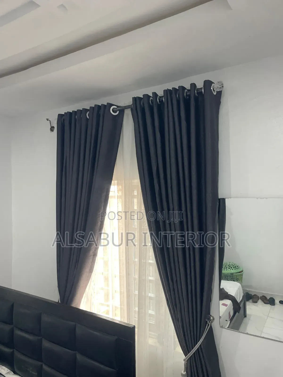3D Plain Curtain