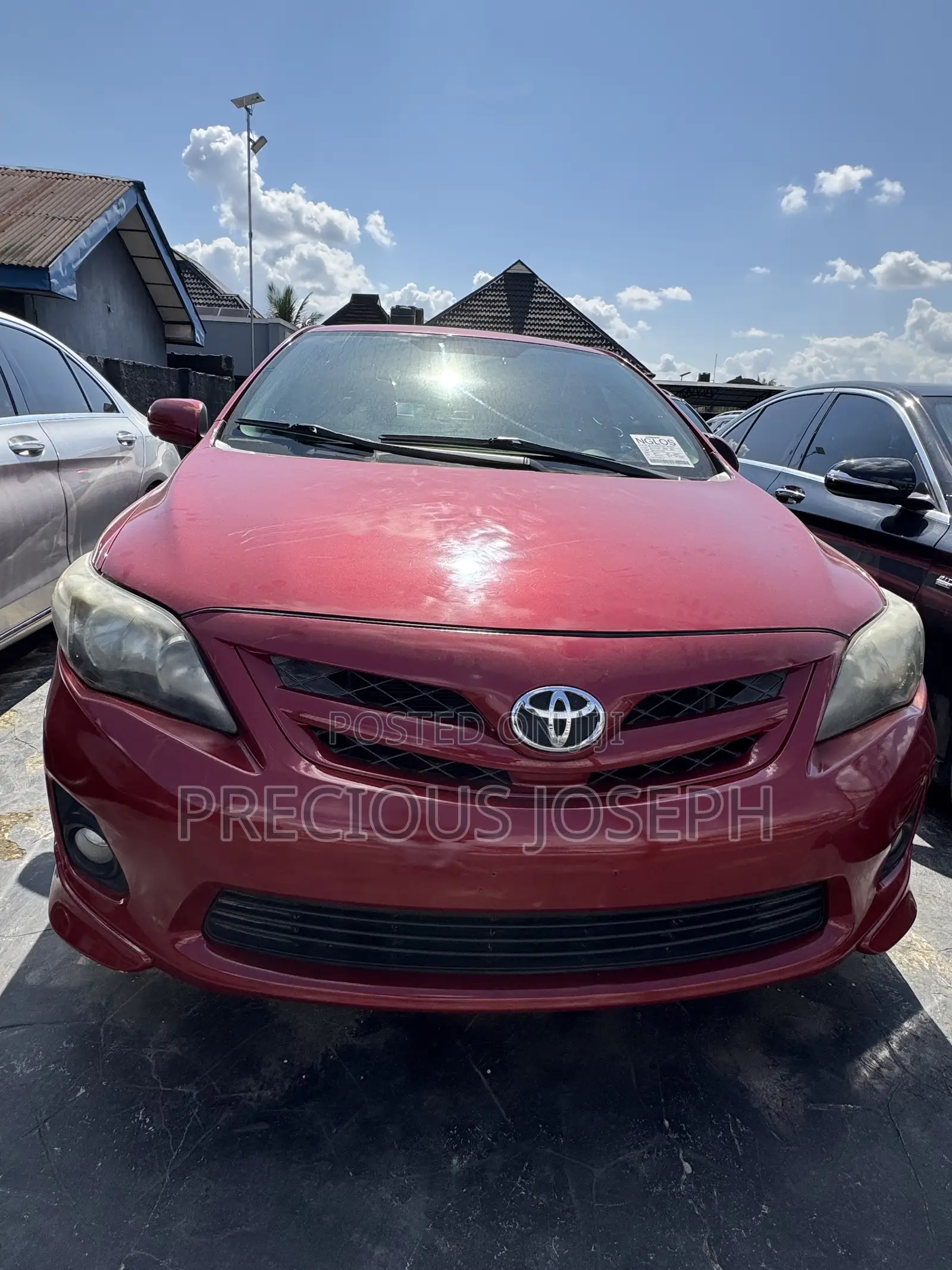 Toyota Corolla 2012 Red