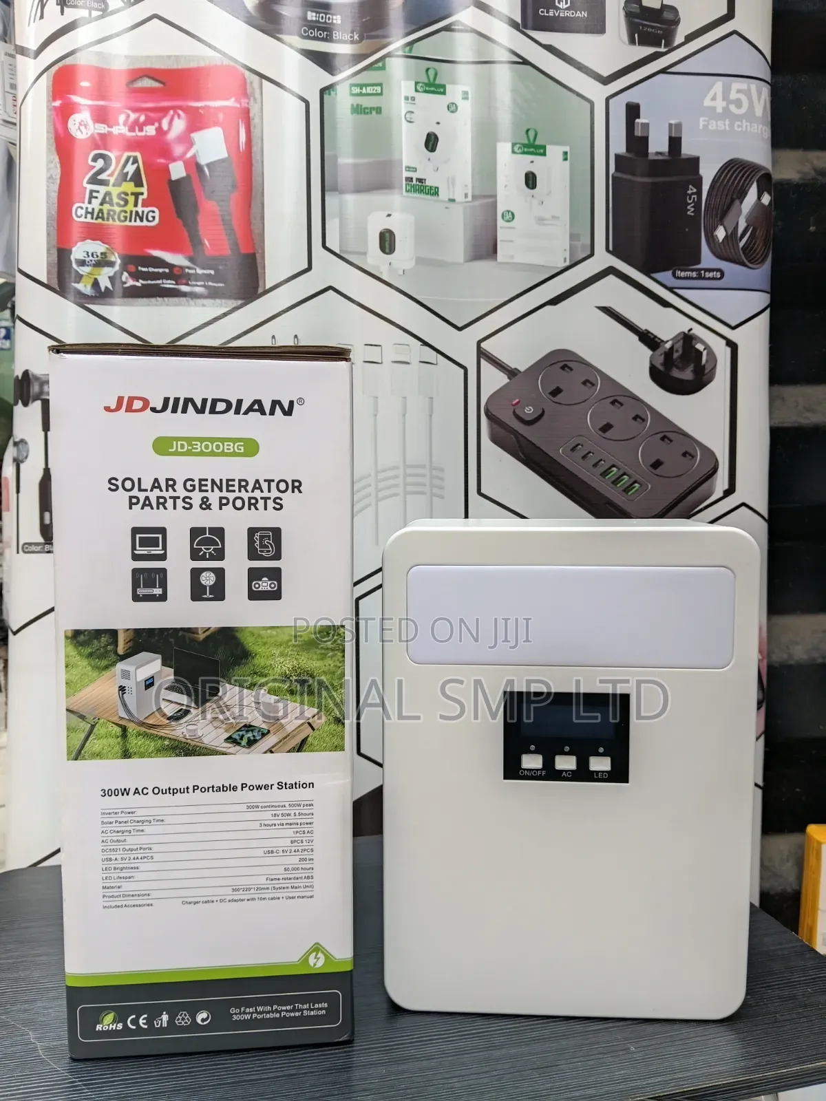 Solar Generator Jd-300bg