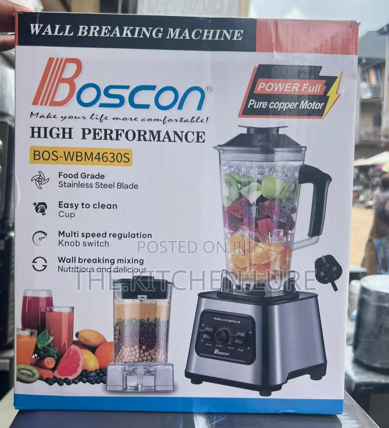 Boscon High Performance Commercial Blender