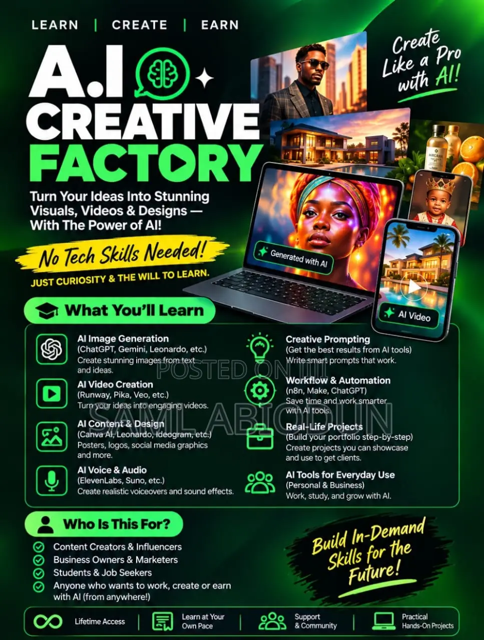 Ai Creative Factory, Tiktok and Youtube Monetization