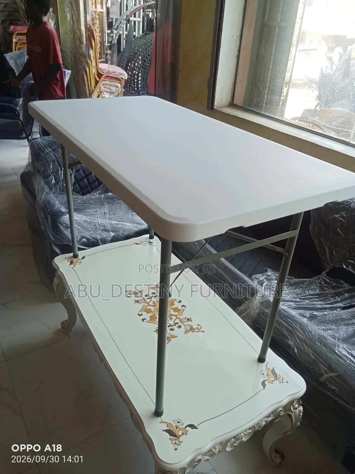 4Fth Plastic Folding Table Rentangle