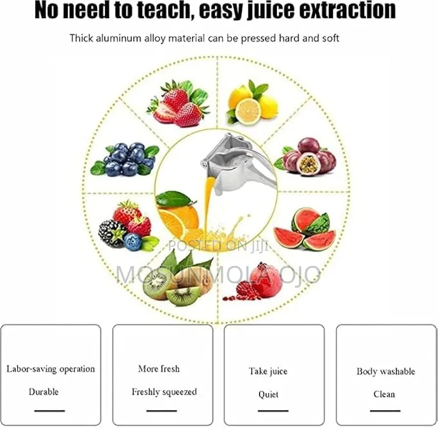 Manual Fruit Press Juice