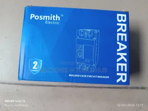 Posmith 250A 2-Pole DC Molded Case Circuit Breaker (MCCB)