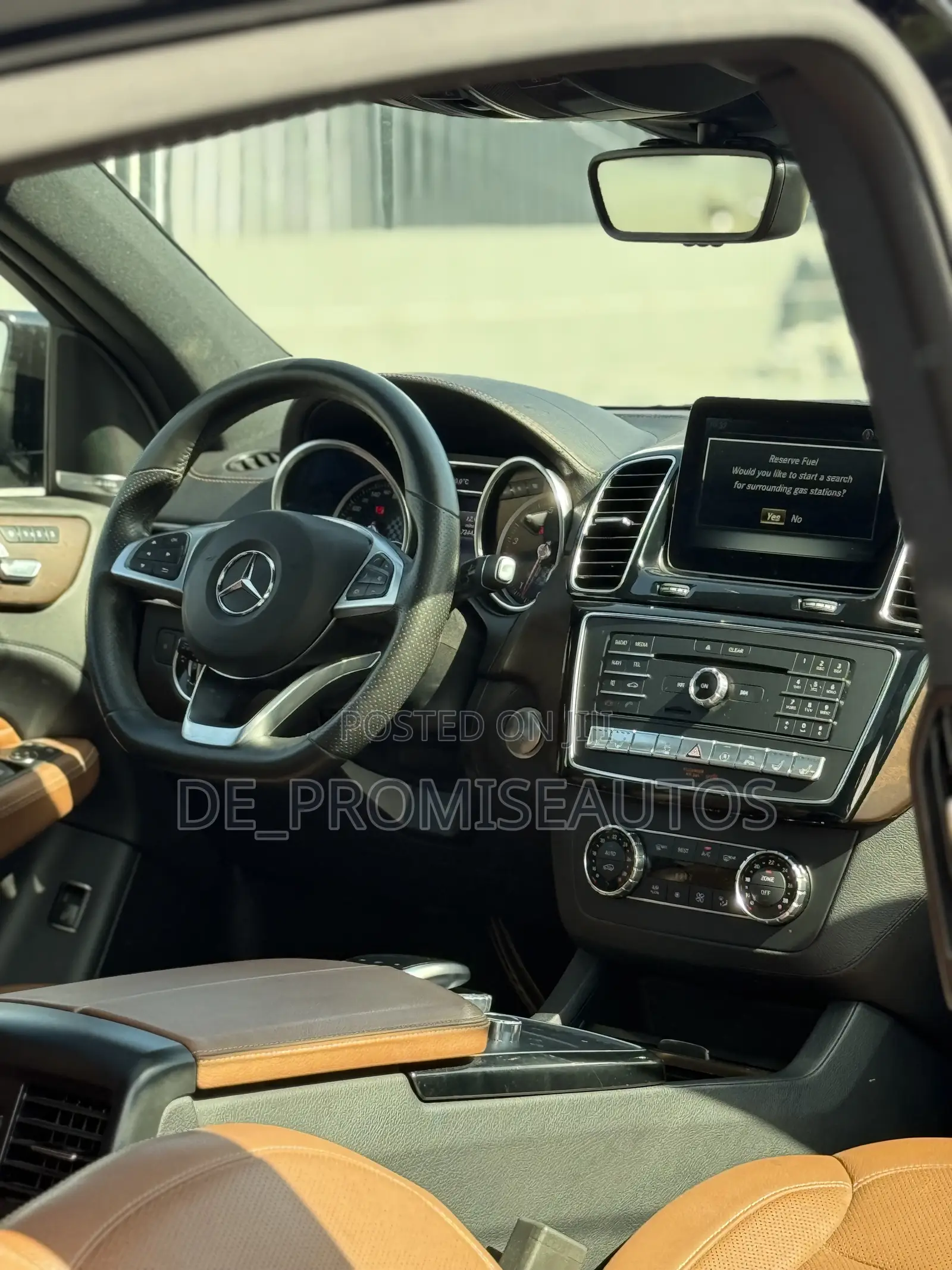 Mercedes-Benz GLE-Class 2016 Black