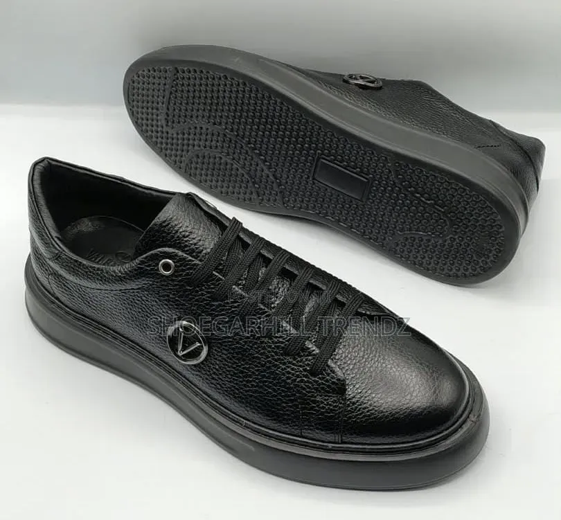Valentino Men's Leather Sneakers | Italian Luxury Elegance