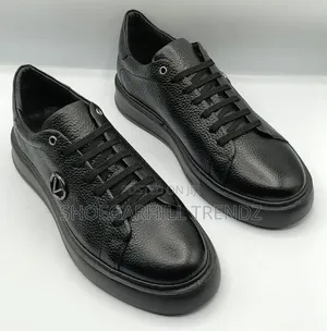 Valentino Men's Leather Sneakers | Italian Luxury Elegance