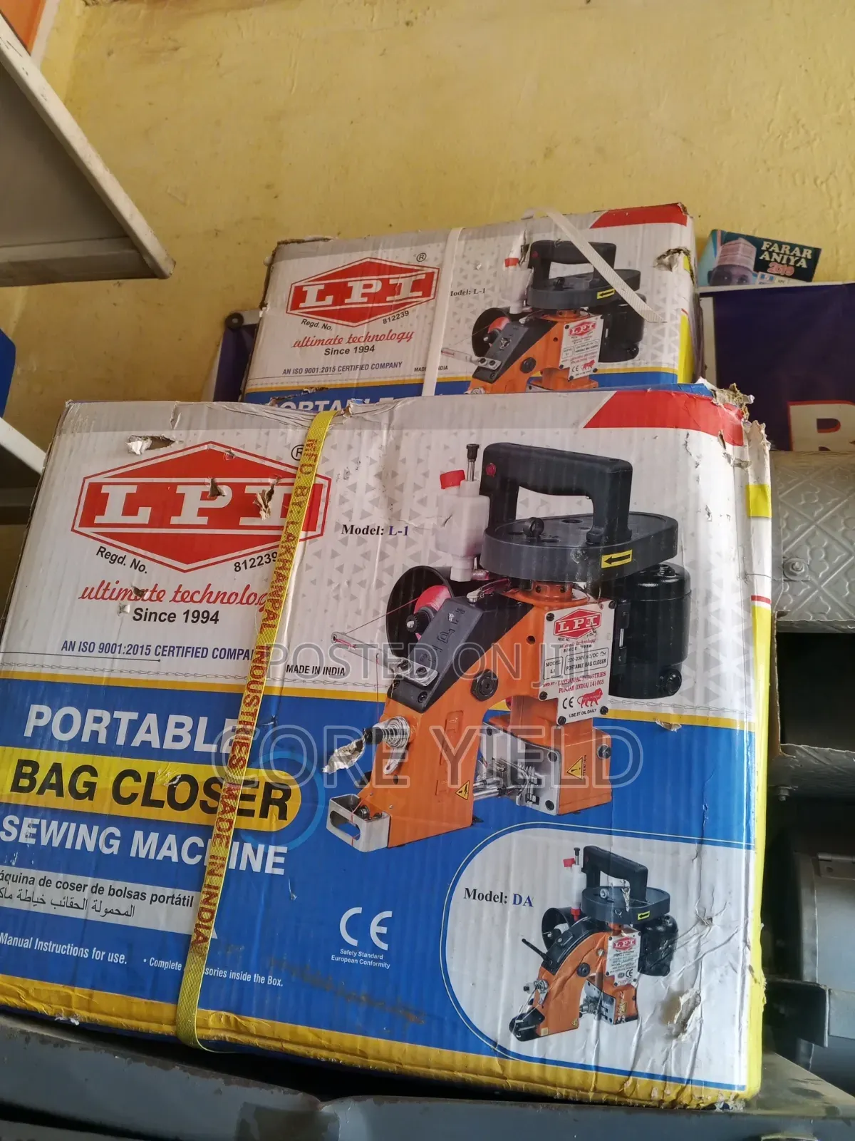 LPI Portable Bag Closer Sewing Machine - Heavy Duty -