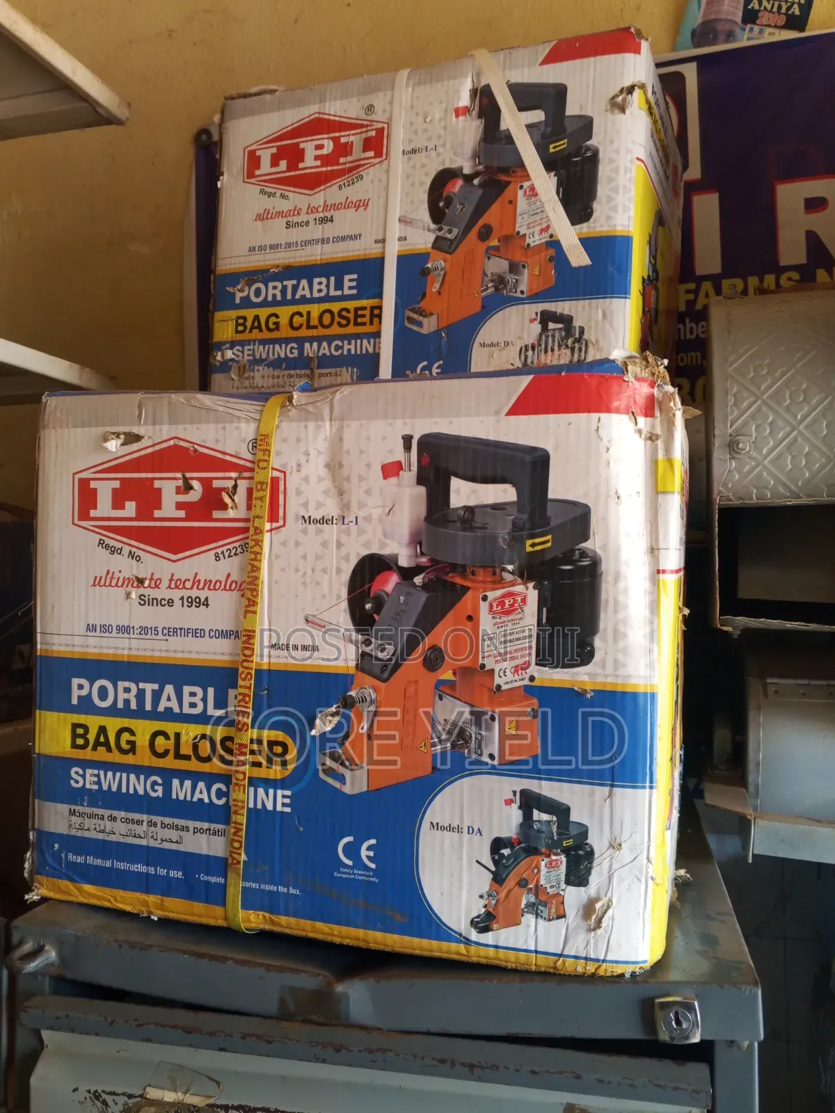 LPI Portable Bag Closer Sewing Machine - Heavy Duty -