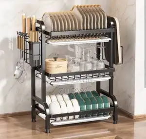 3 Layers Clothes Dish Rack