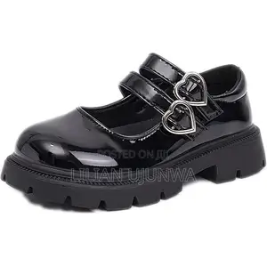 Brand Fashion Shoe - Black Patent-ChunkyPlatform-Size 37 Only-Trending