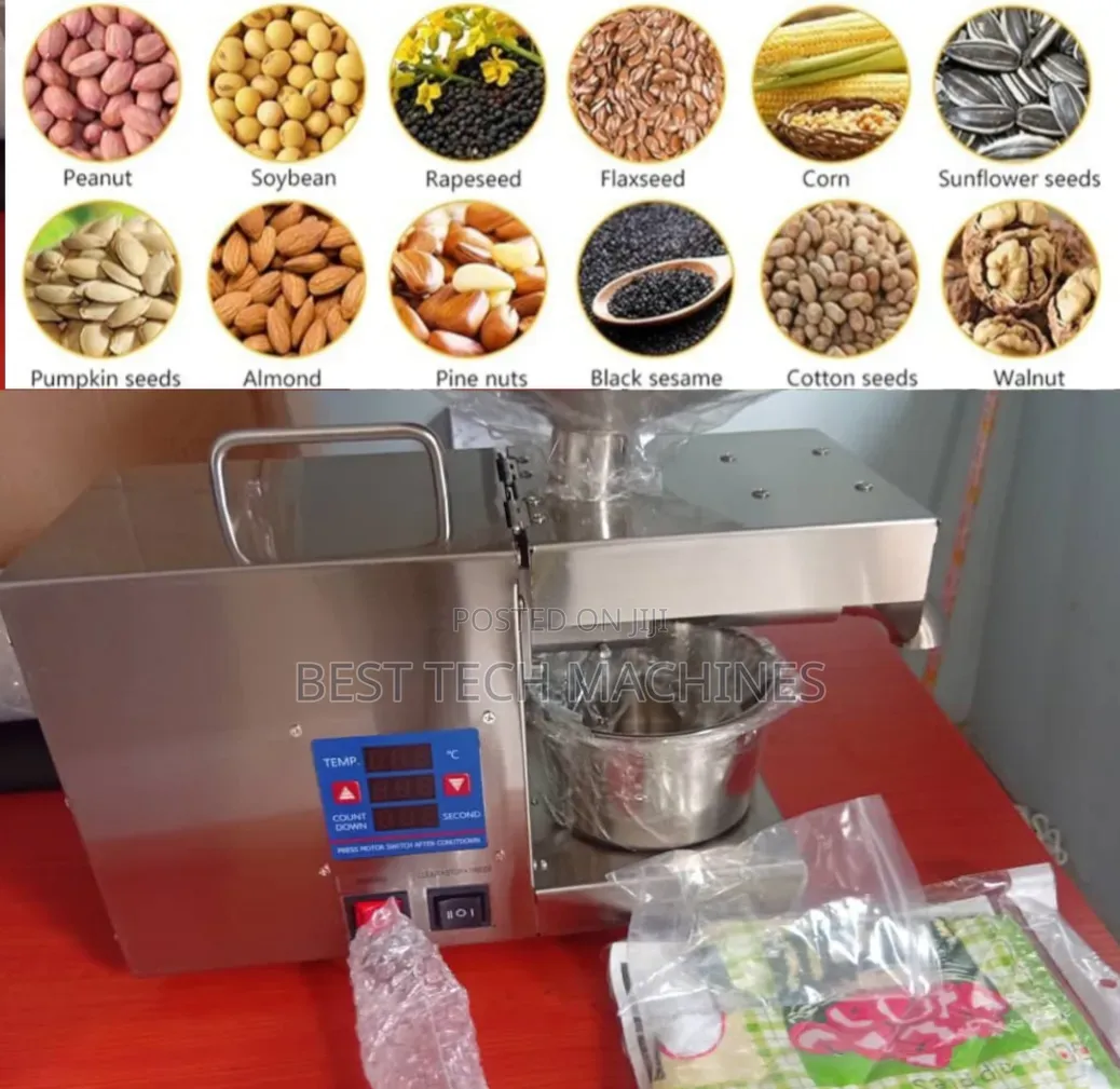 Seeds Nuts Oil Extractor Machine