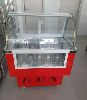 12 Plate Ice Cream Display