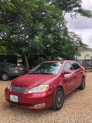 Toyota Corolla 2007 Red