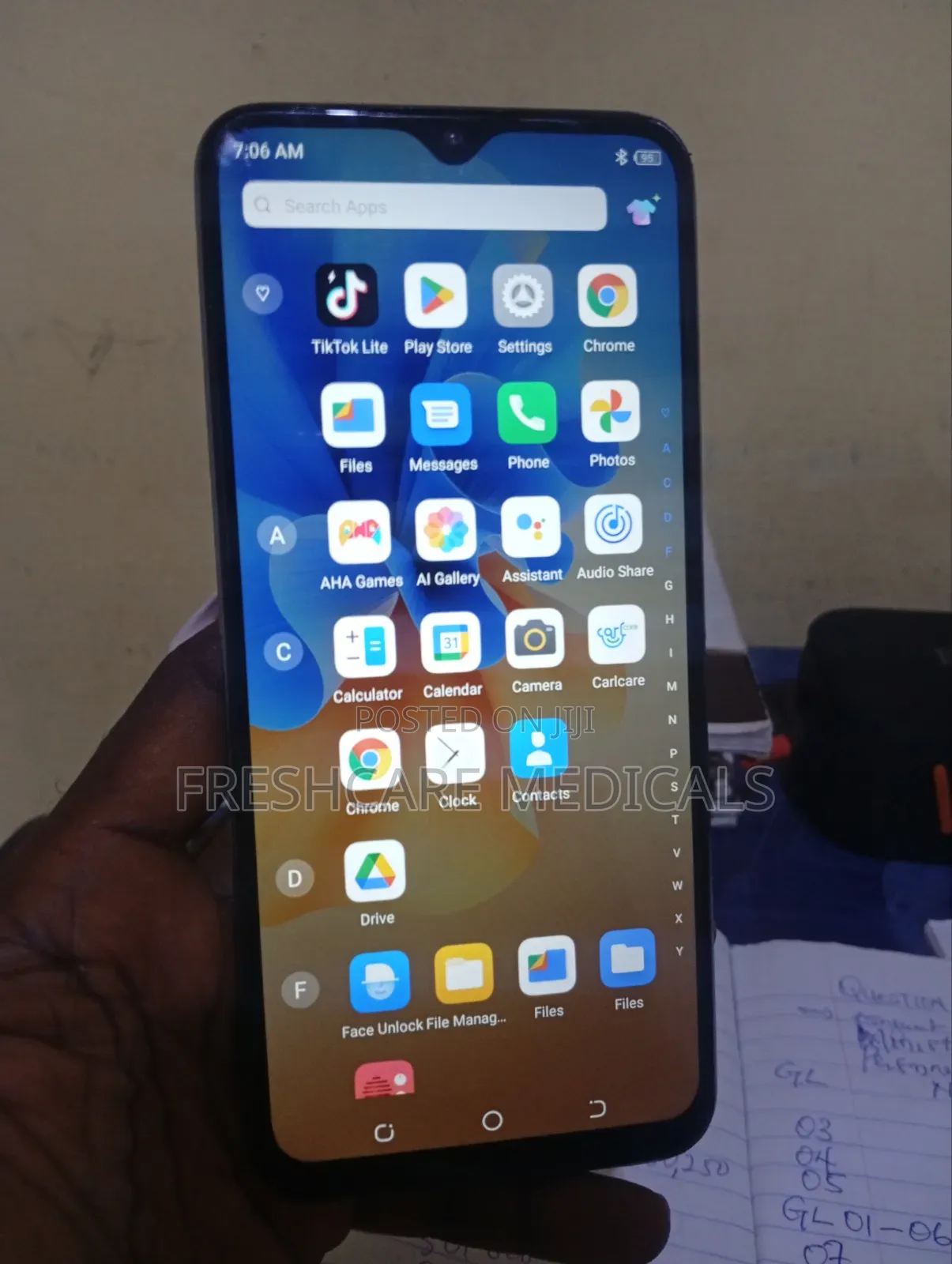Tecno Spark 7P 64 GB Blue
