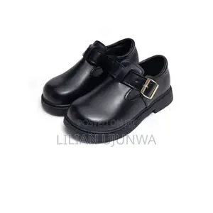 HIWAY School Shoes - Black - Lightweight & Durable - Size 38 to 42 -