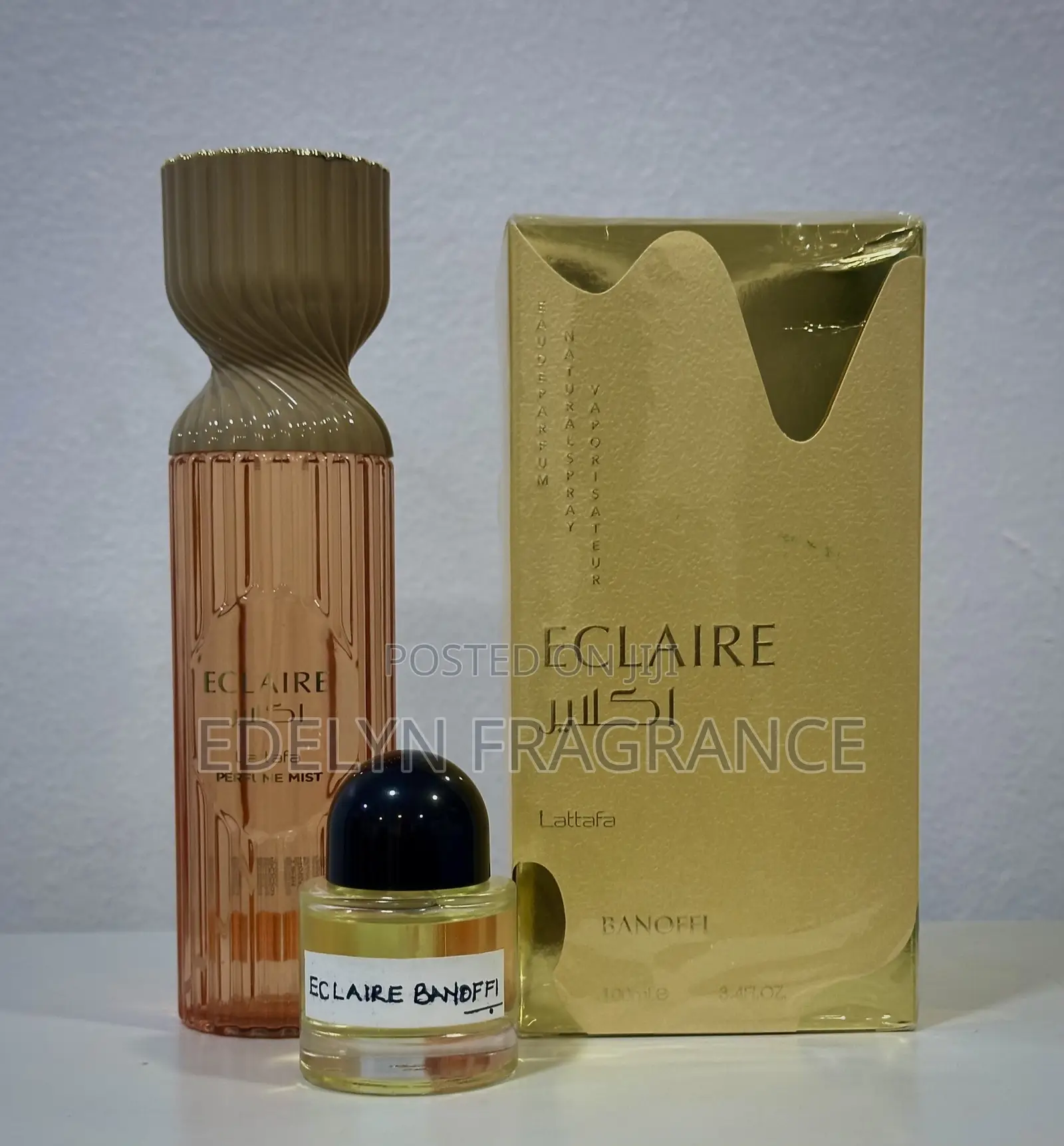 Lattafa Eclaire Complete Set _ Perfume/Perfume Oil/Body Mist
