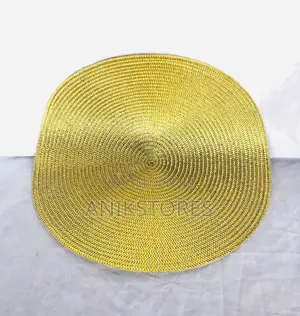 Plastic Placemat (0771 Gold)
