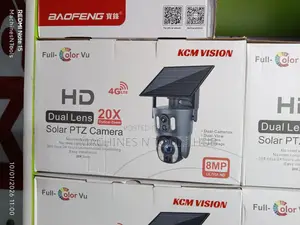 KCM Vision 8MP 4G Dual Lens Solar PTZ Camera
