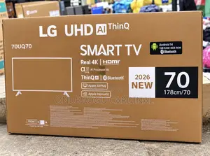 70 inches LG Frameless Smart TV With Netflix Youtube Miracast Bluetooth