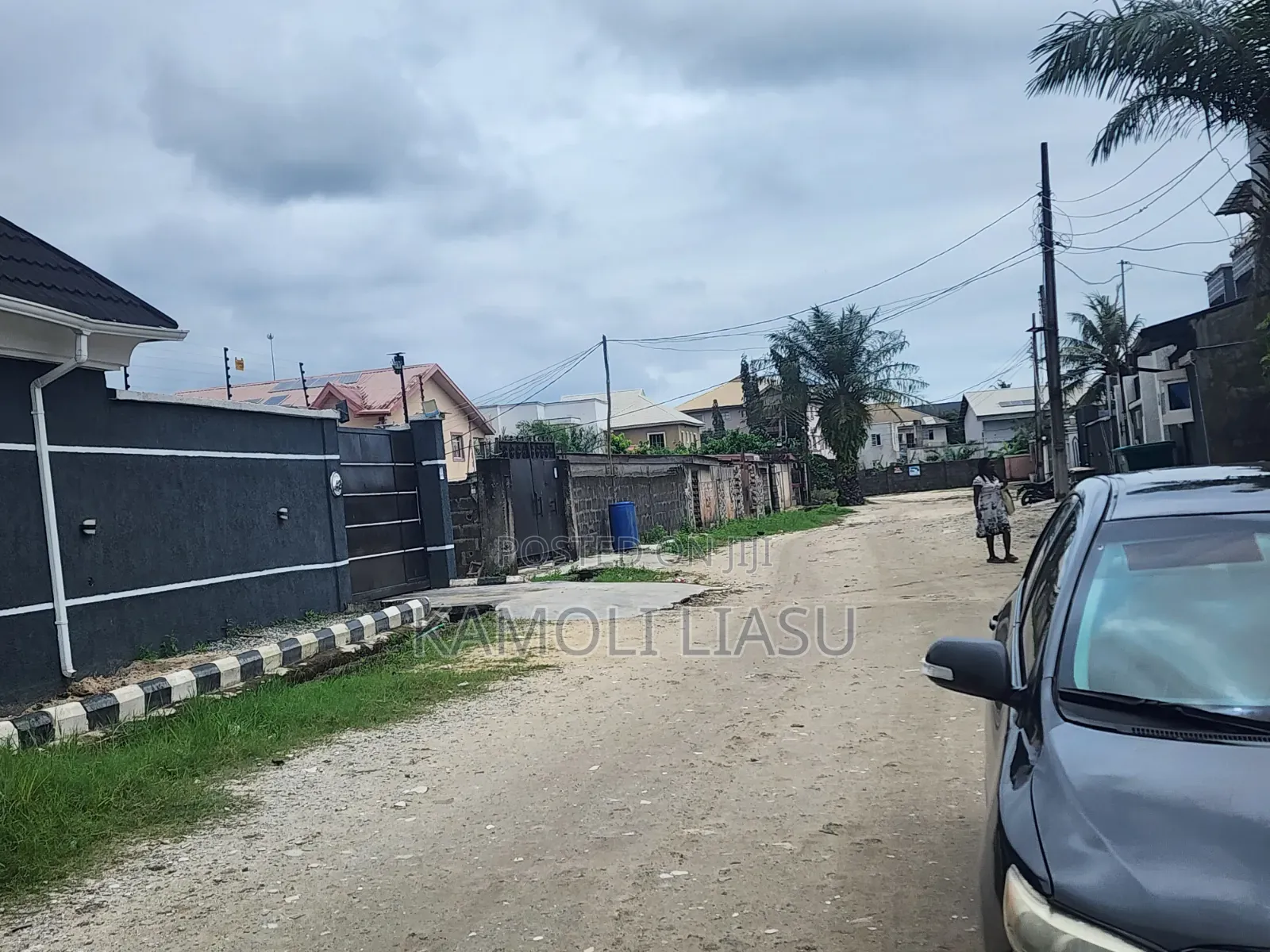 Half a Plot With C of O Inside Estate