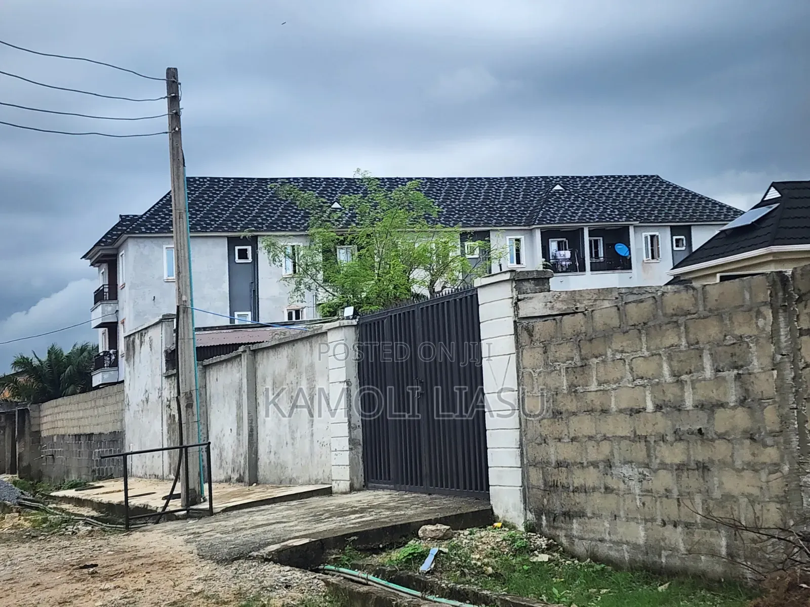 Half a Plot With C of O Inside Estate