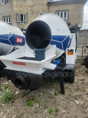 Concrete Mixer With Pump 50cubic and 100meters Pipe