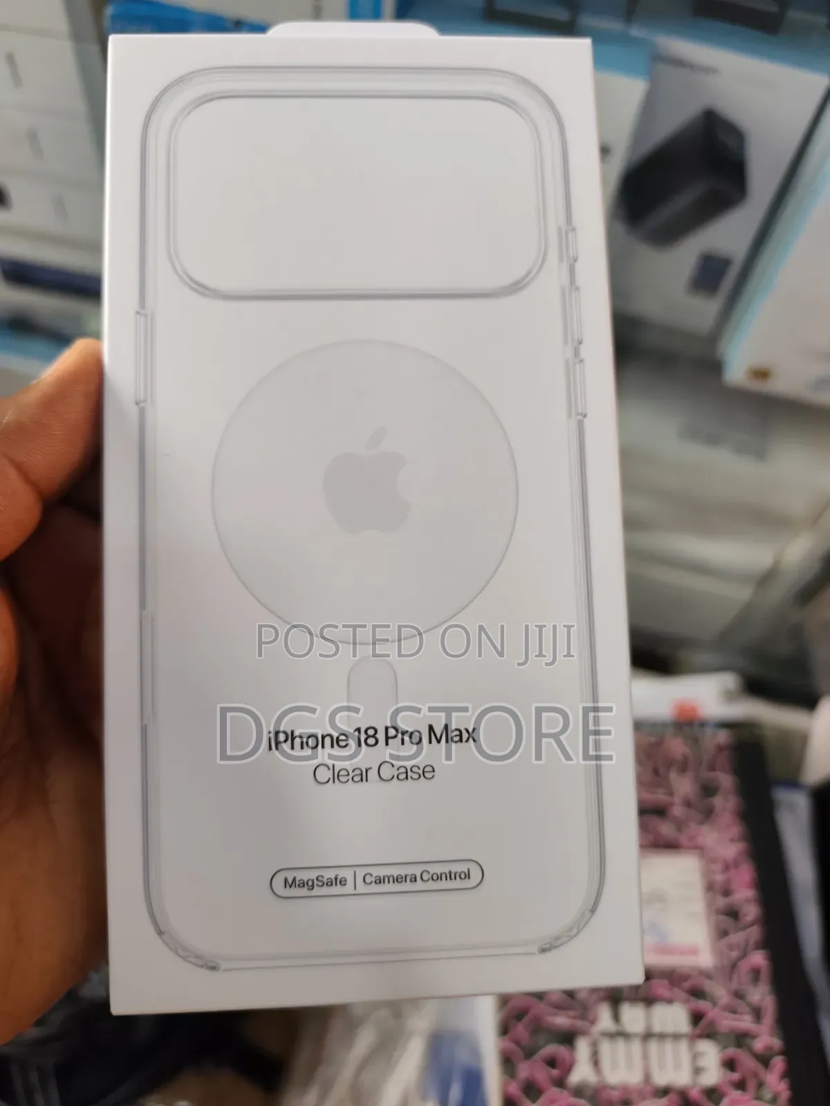 Original iPhone 18 Pro Max Clear Case With Magsafe