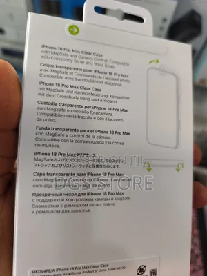 Original iPhone 18 Pro Max Clear Case With Magsafe