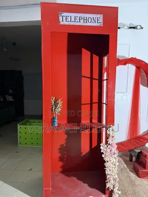 Wooden Telephone Booth