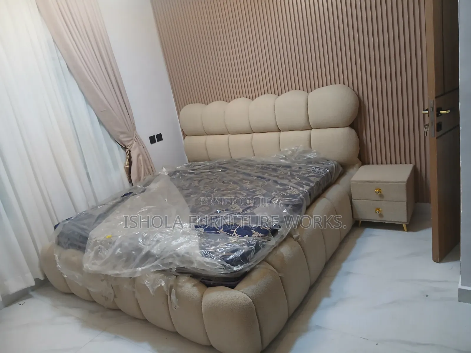 6 by 6 Upholstery Bedframe.