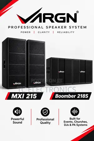 Pair Professional Virgin Speaker System and Single Sub
