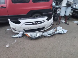 Complete Kit Front Bumper and and Light Hyundai Accent 2012 Model
