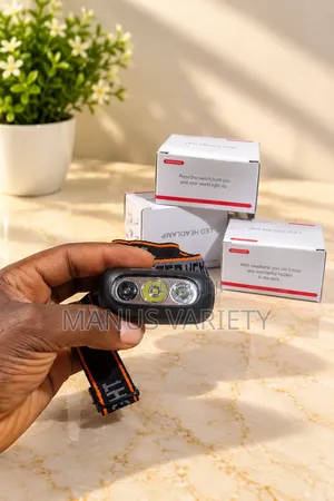 Rechargeable LED Headlamp – Hands-Free Outdoor Torch