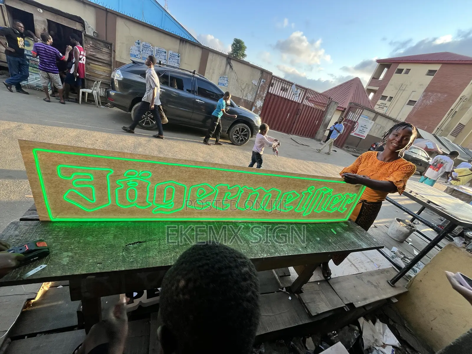 Signage Vendor in Mushin