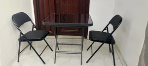 A Foldable Table and Chairs