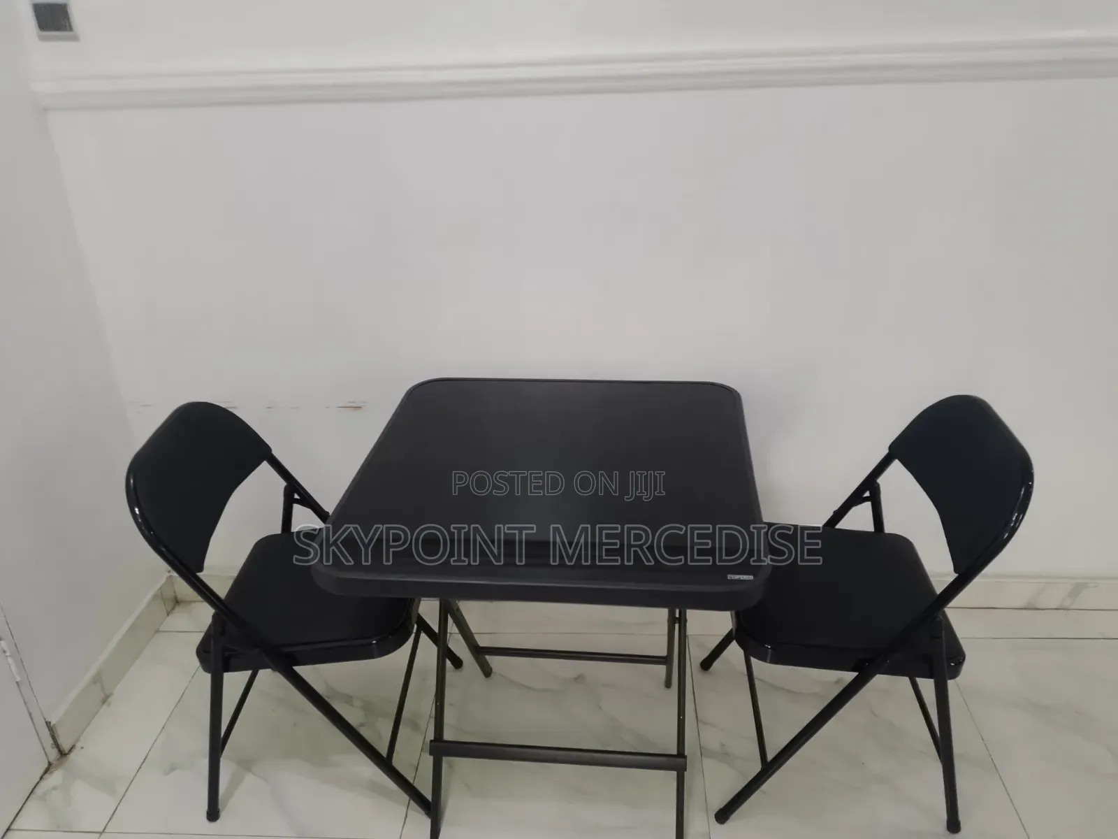 A Foldable Table and Chairs