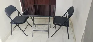 A Foldable Table and Chairs