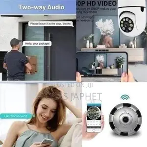 4X ZOOM PTZ 3MP WiFi Mini IP Camera Wireless Auto Tracking Pan Tilt